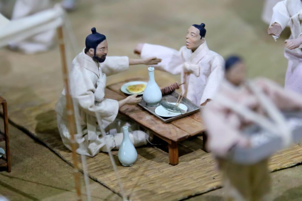 떡국끓이는